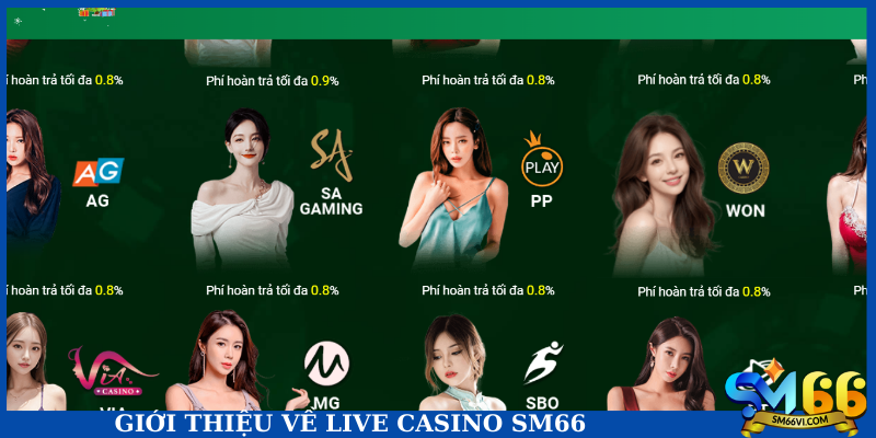 Giới thiệu về Live Casino SM66