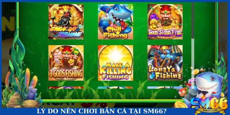 Lý do nên chơi bắn cá tại SM66?