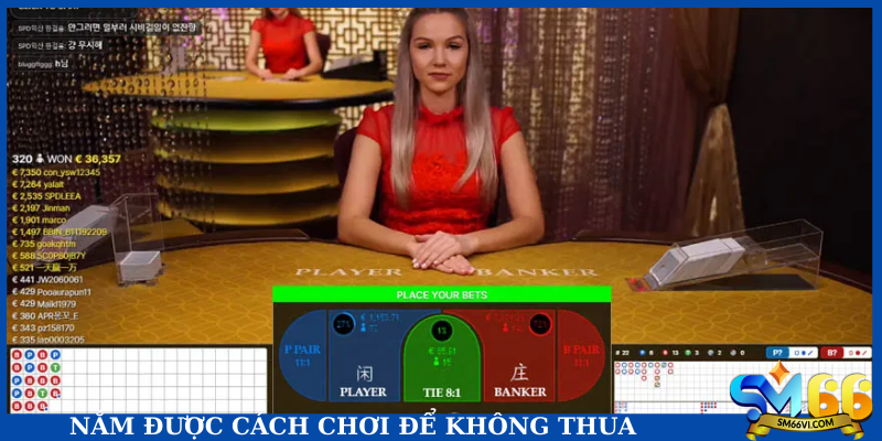 Nắm được cách chơi để không thua