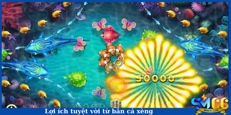 Lợi ích tuyệt vời từ bắn cá xèng