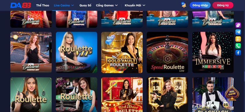 Tỷ lệ trả thưởng cực cao tại các sảnh casino